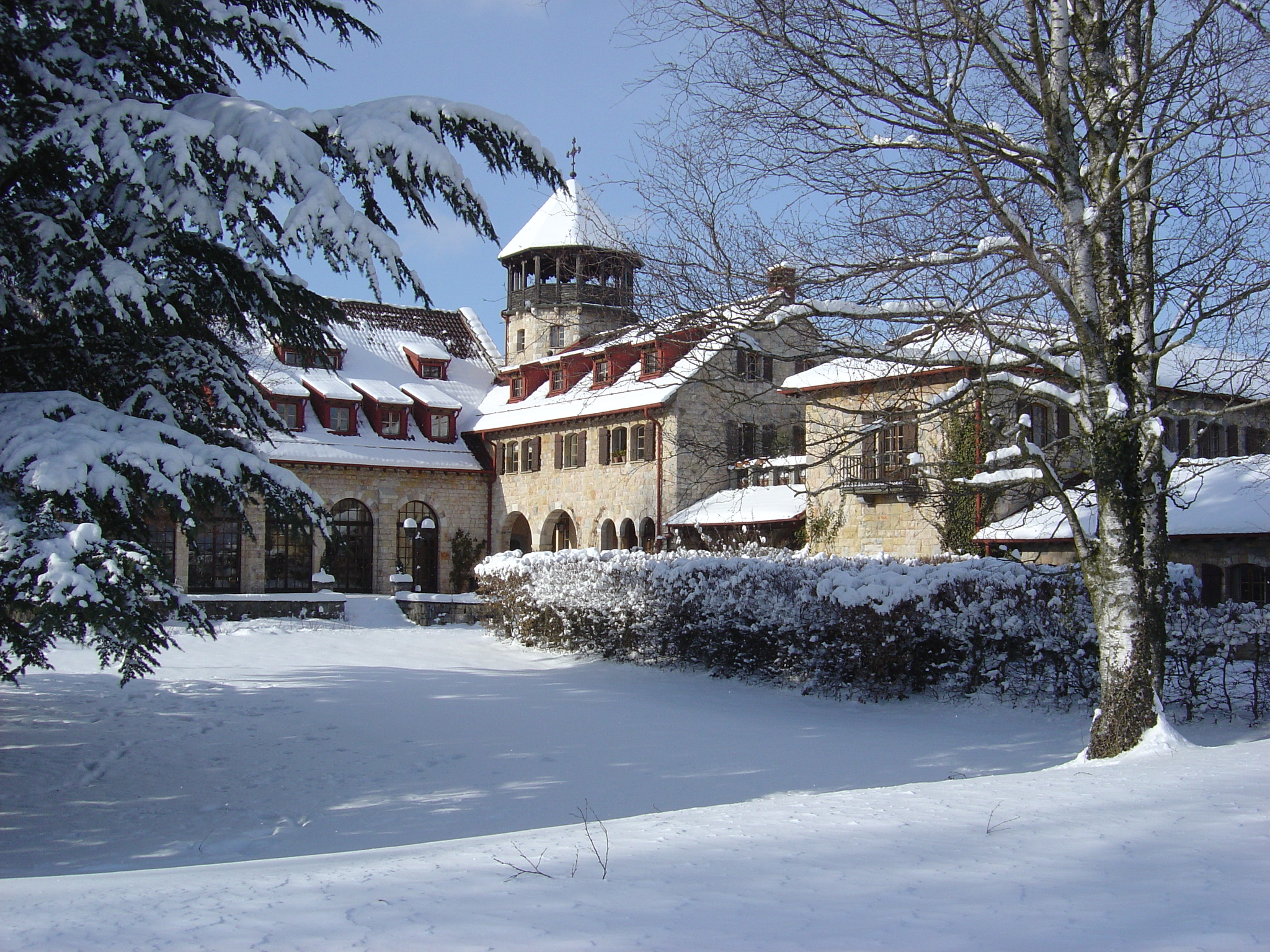 Crêt-Bérard en hiver Crêt-Bérard en hiver