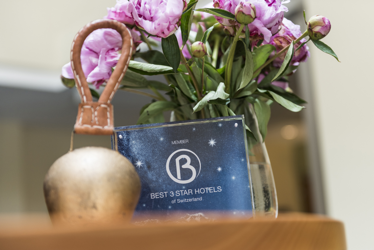 Mitglied der Best 3 Star Hotels of Switzerland Mitglied der Best 3 Star Hotels of Switzerland