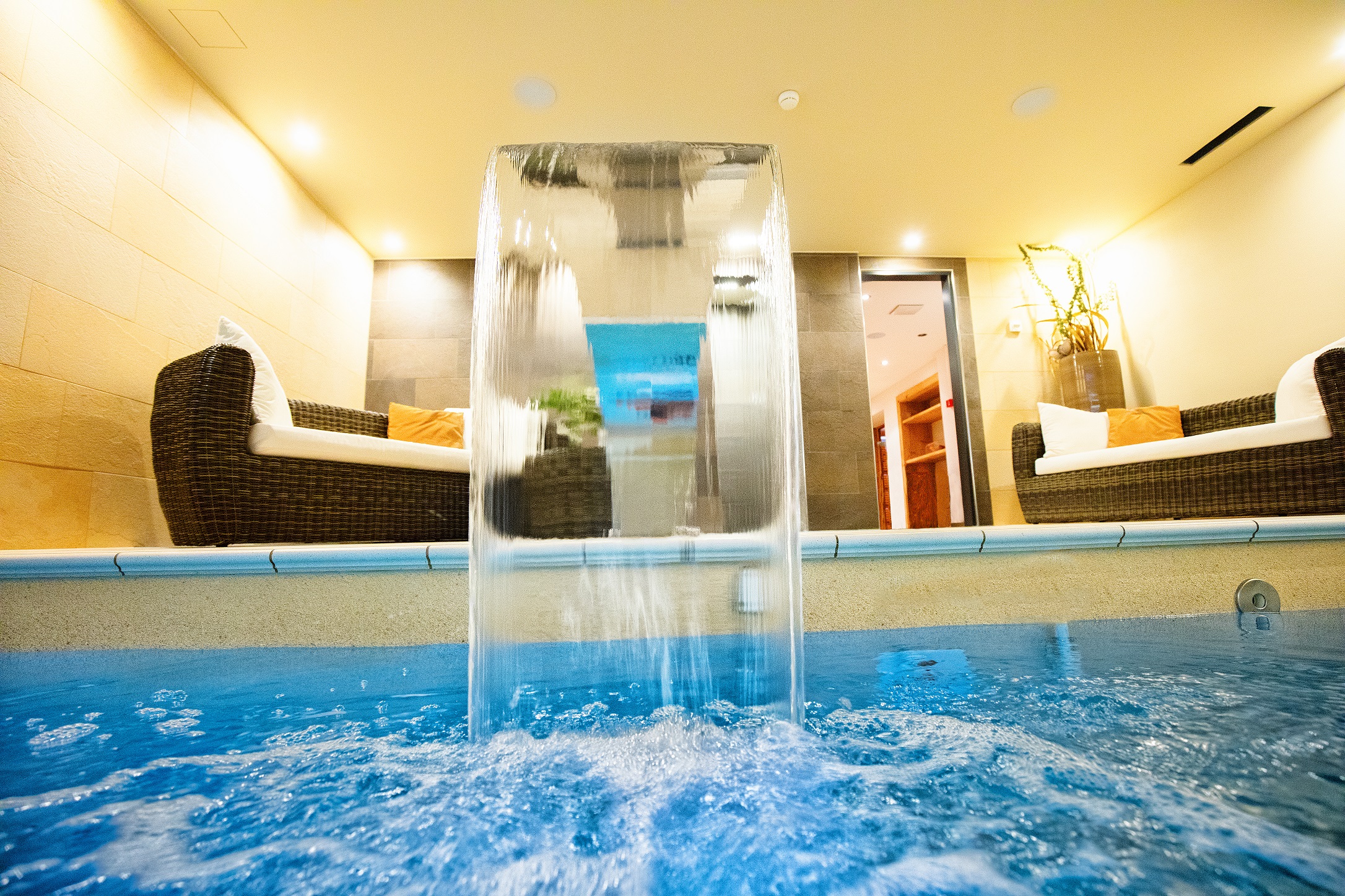 Wasserfall Hallenbad Wasserfall Hallenbad