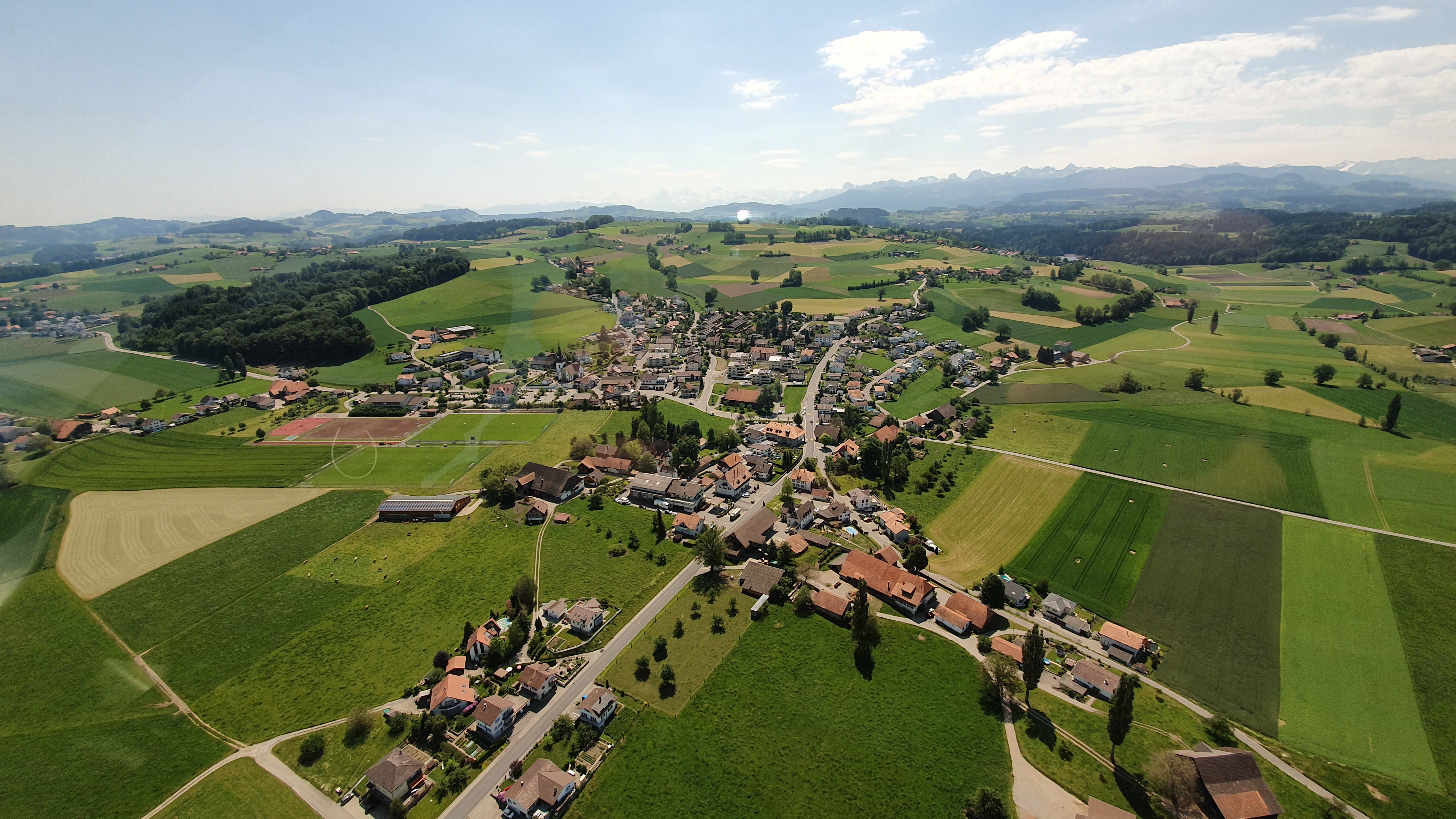 Ueberstorf von oben Ueberstorf von oben