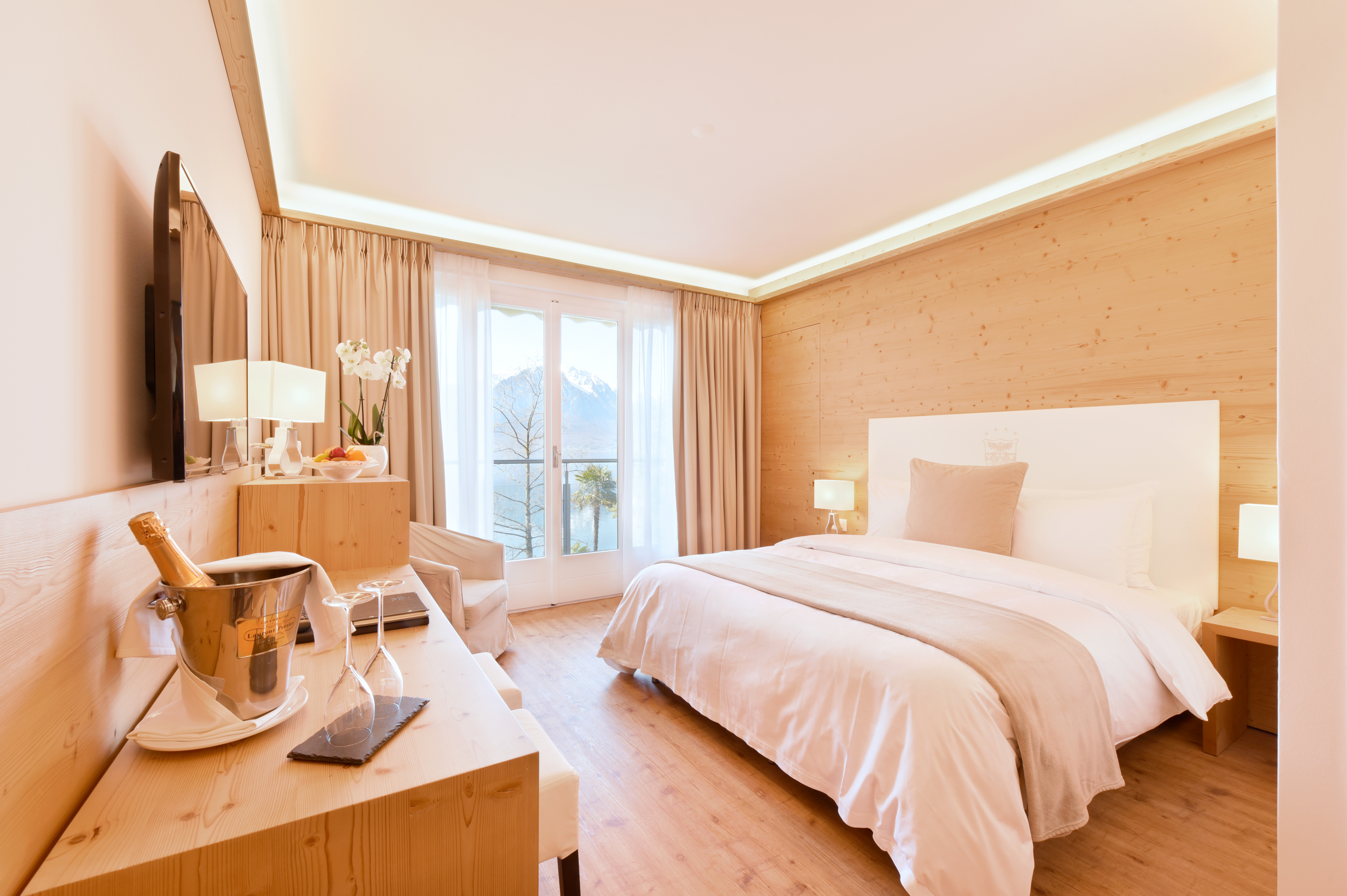 Chambre double supérieure vue lac Chambre double supérieure vue lac