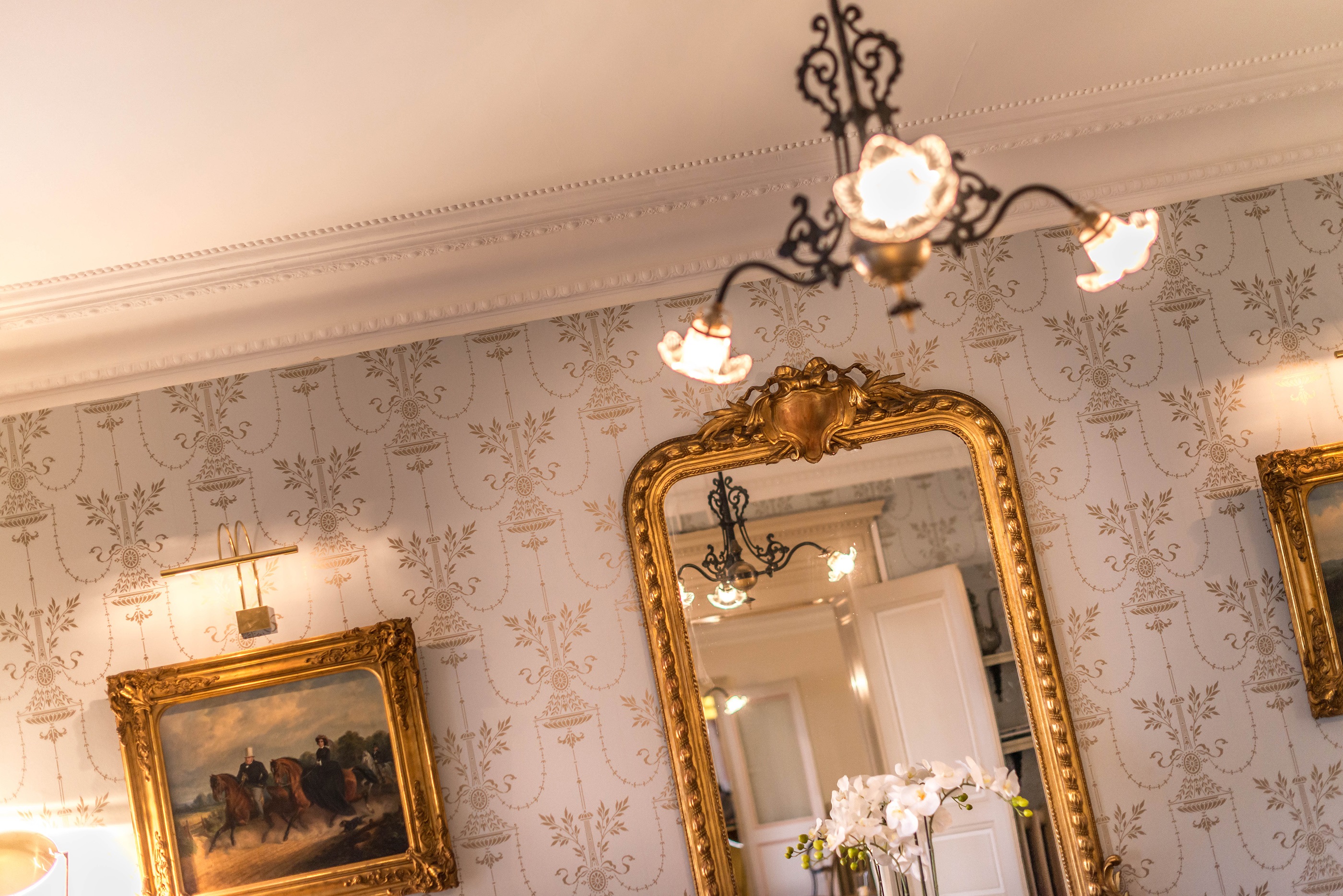 Détail du lounge bar Détail du lounge bar