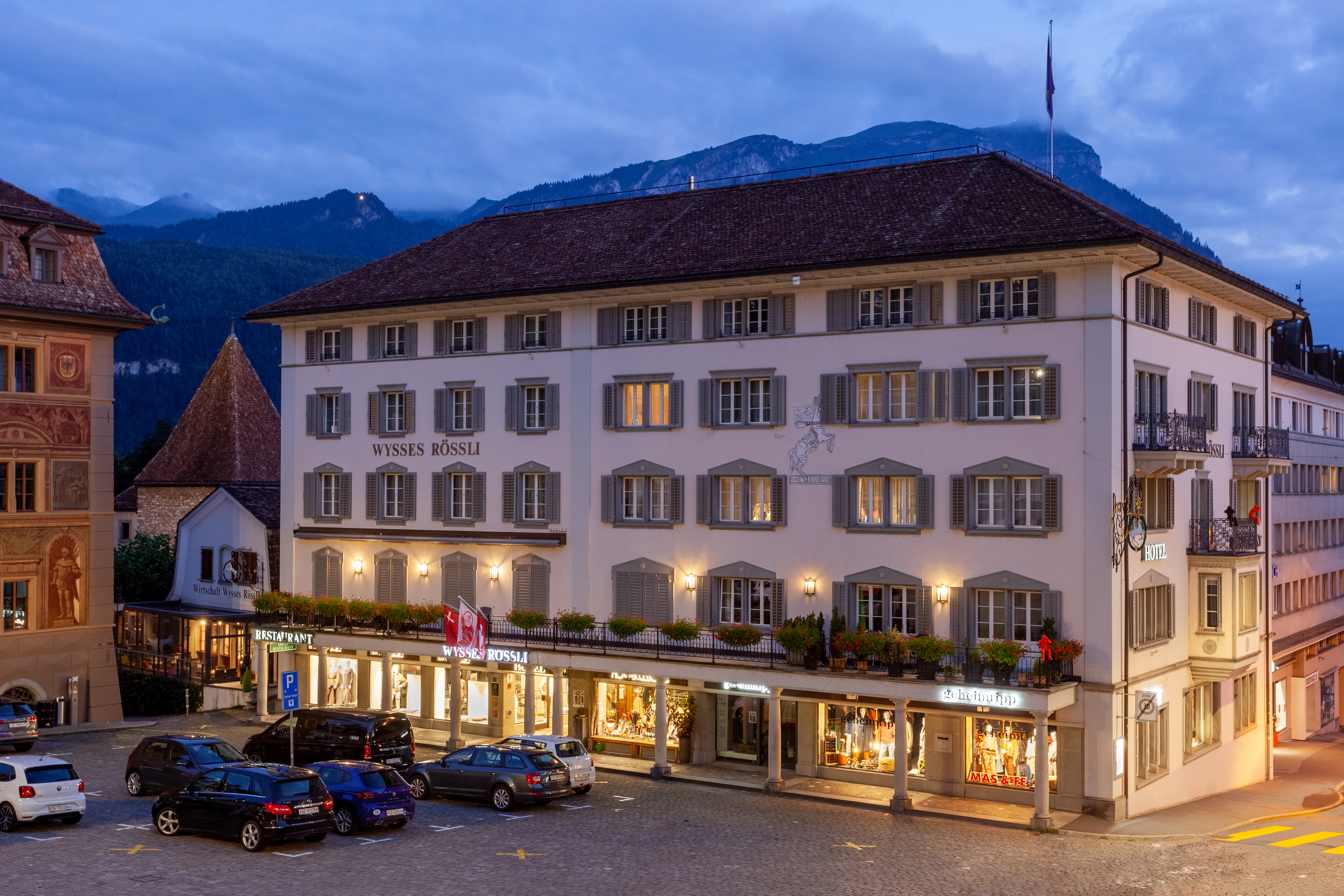 Hotel Wysses Rössli Schwyz – Bild