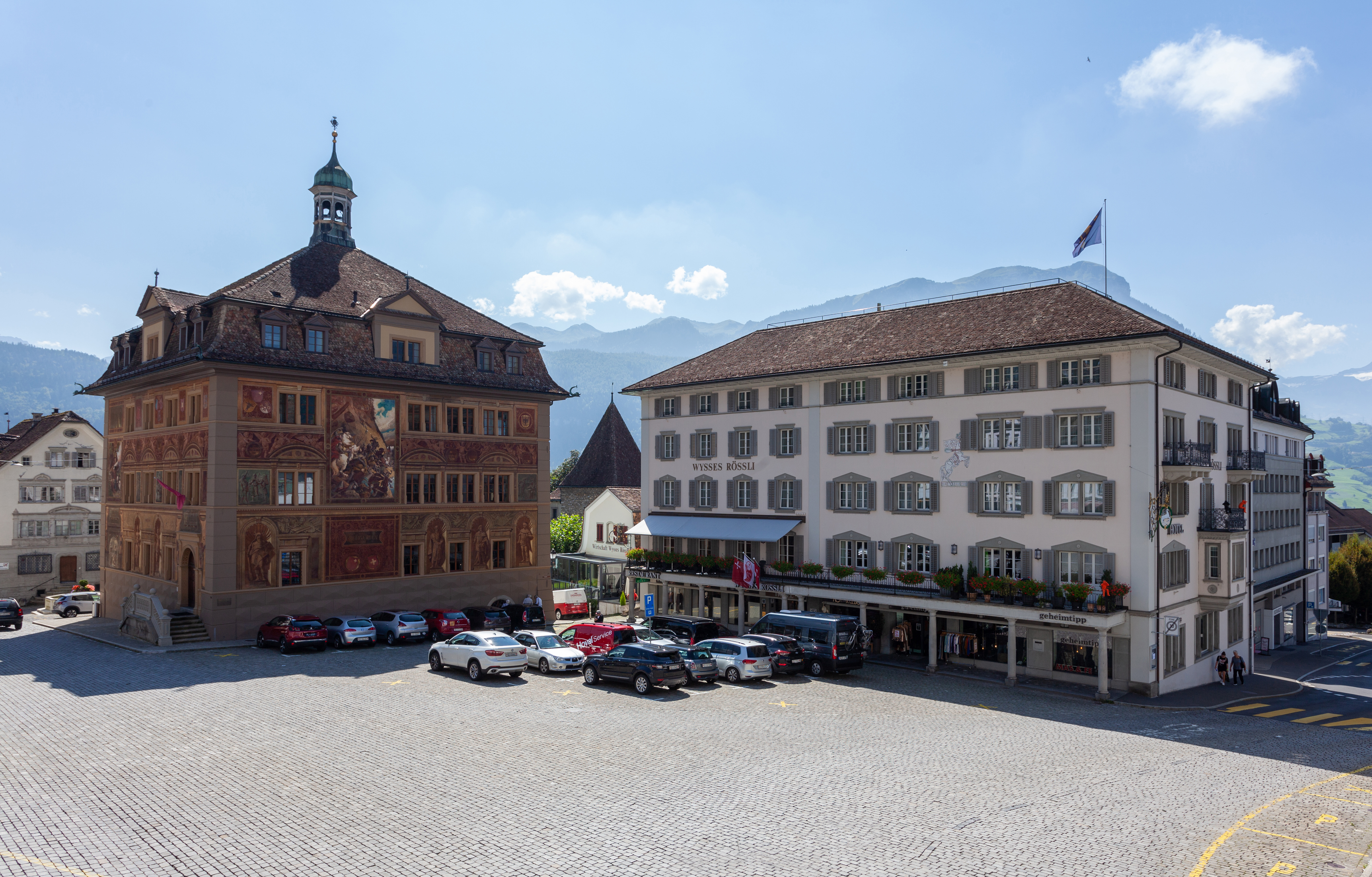 Hotel Wysses Rössli Schwyz – Bild