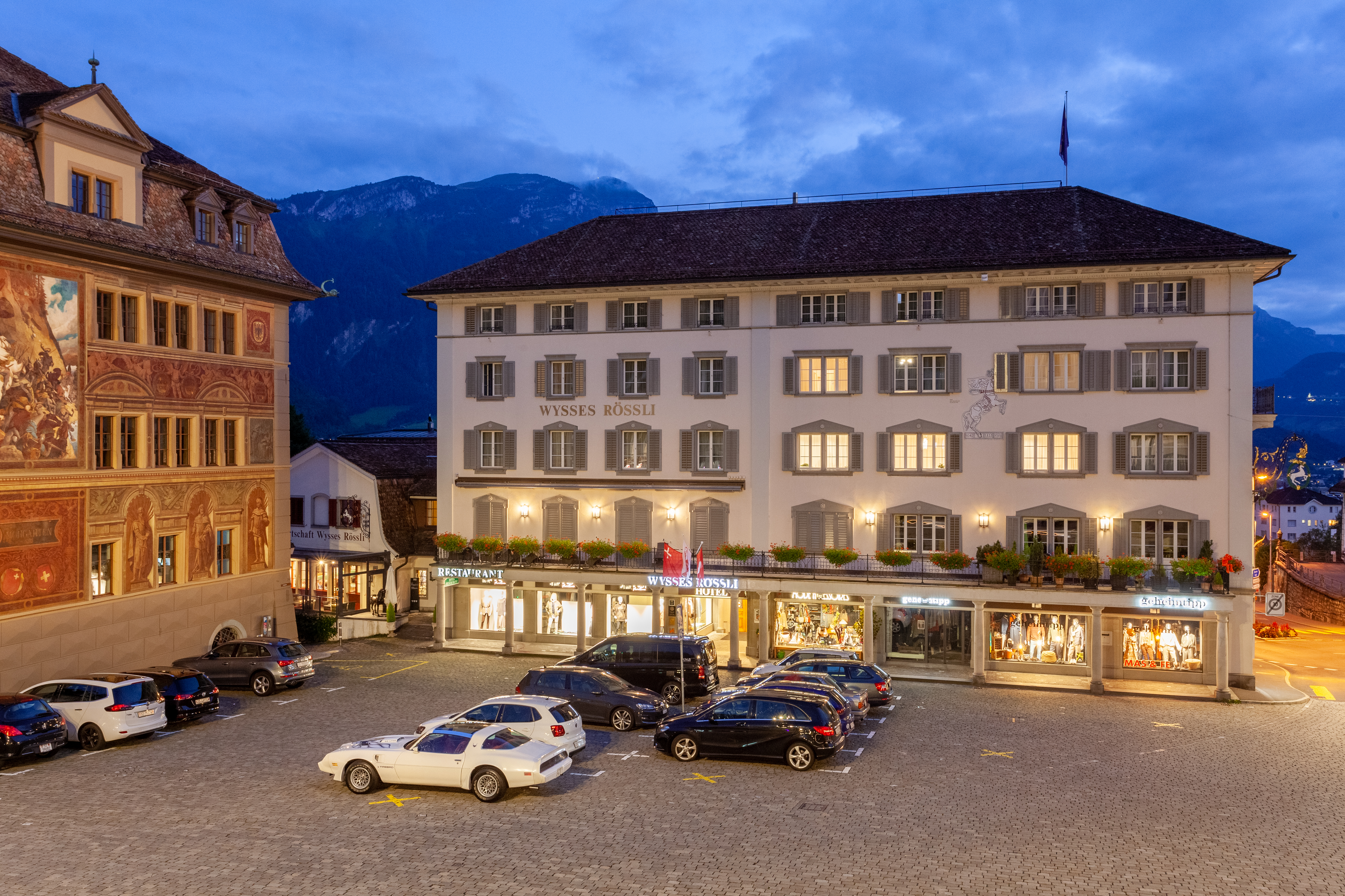 Hotel Wysses Rössli Schwyz – Bild