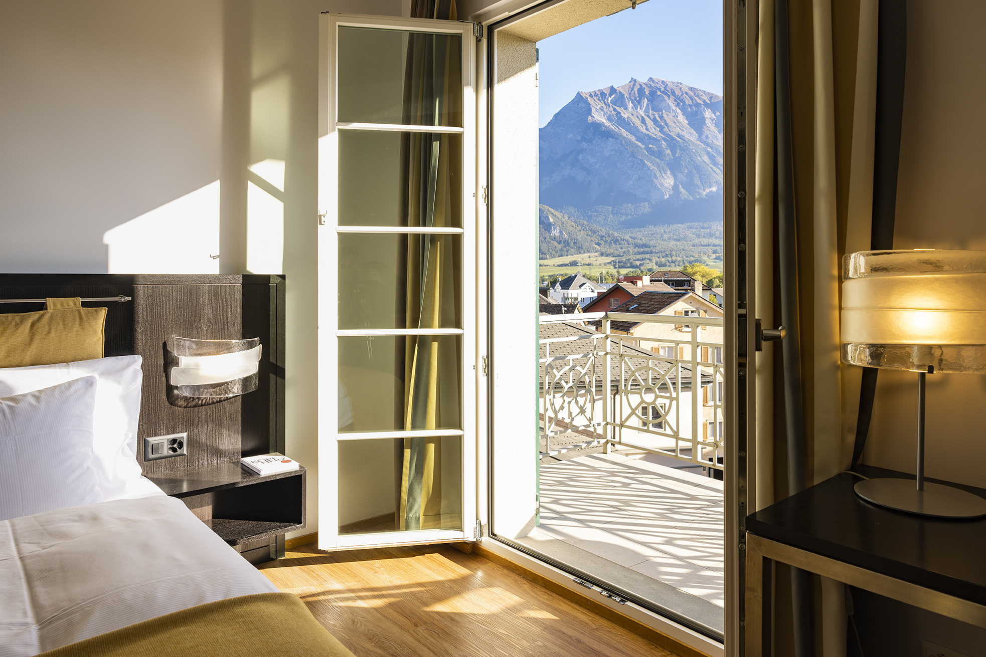 View of hotel rooms View of hotel rooms