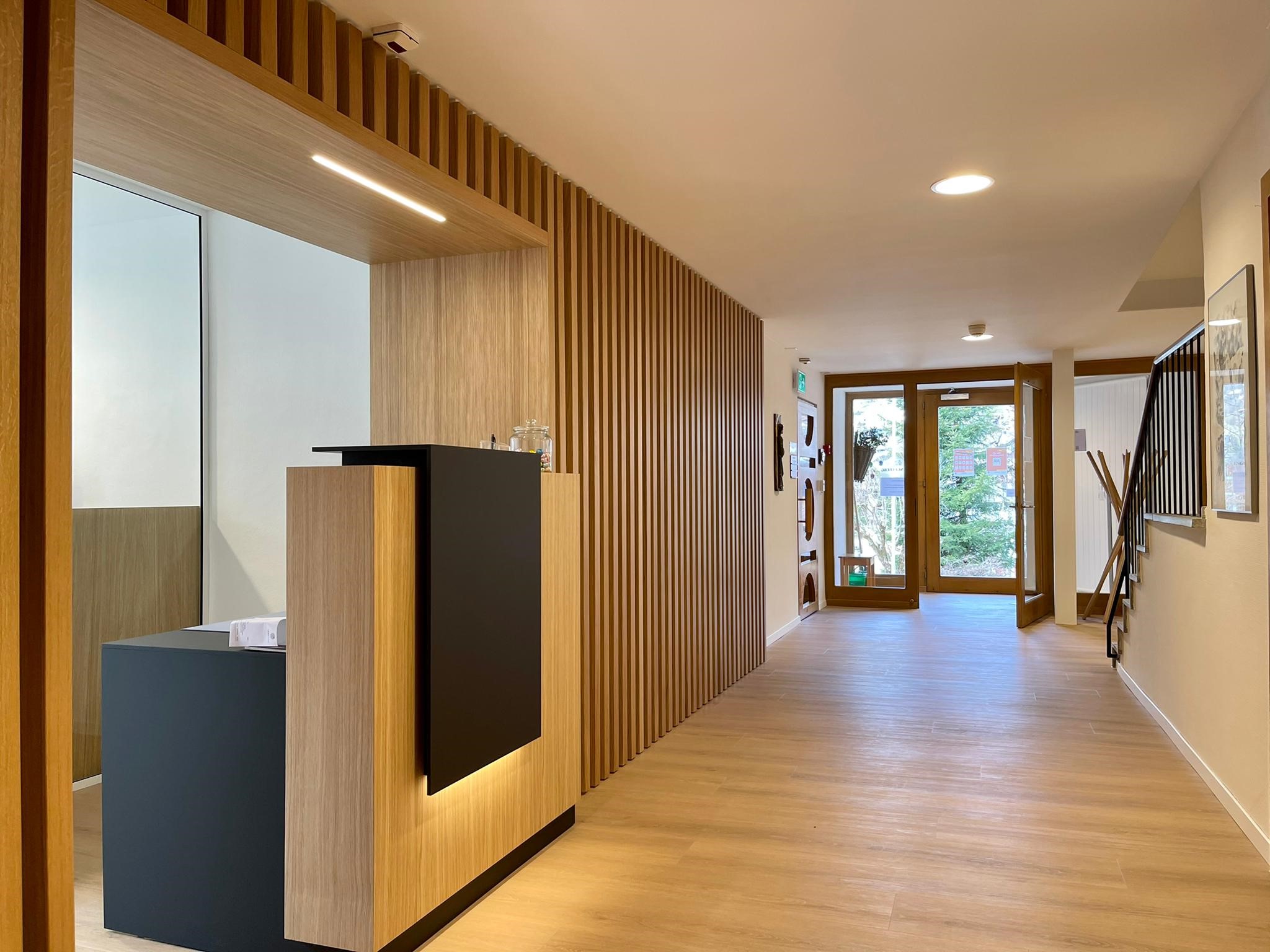 Rezeption Hotel St. Rezeption Hotel St.