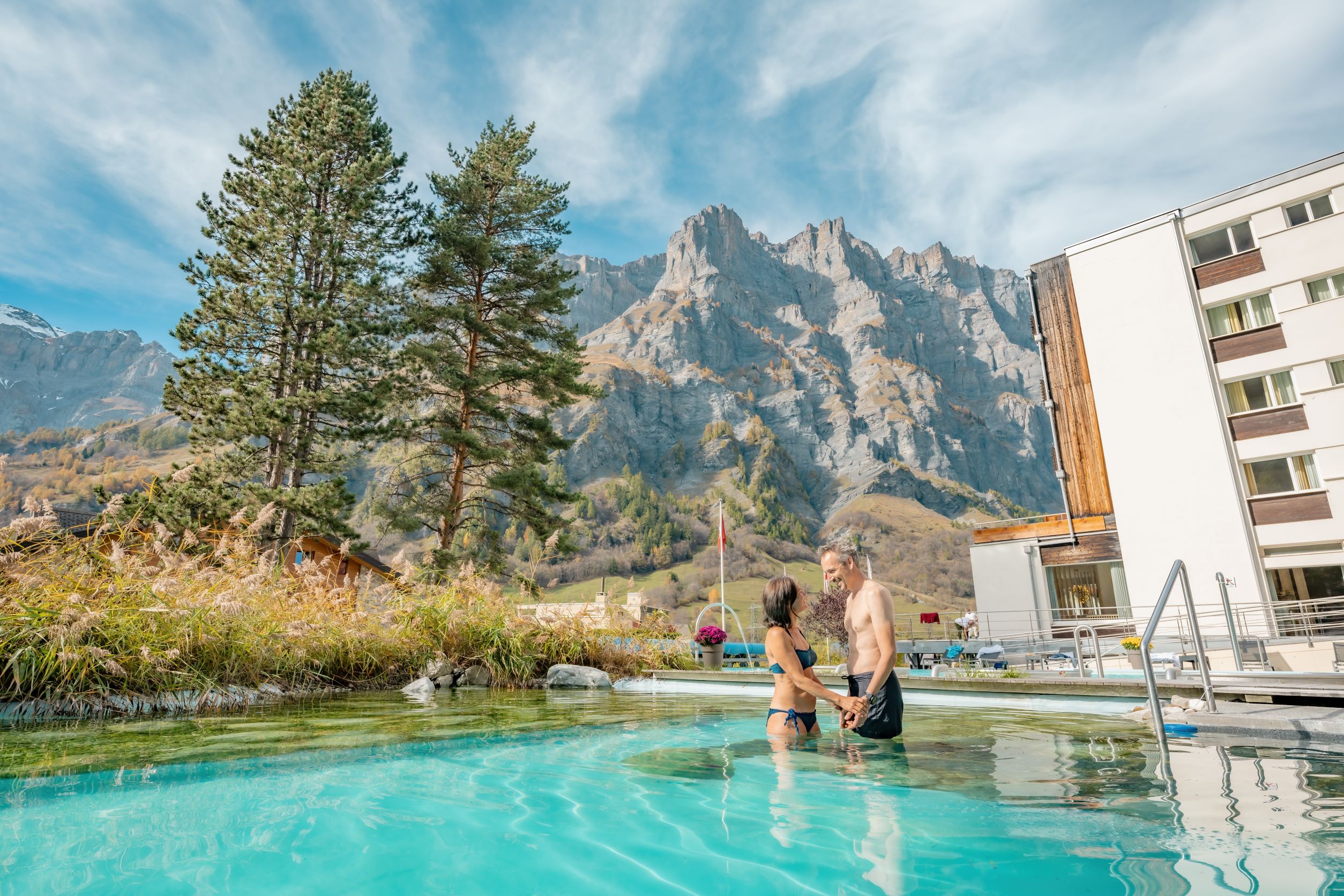 Outdoor pool in summer Outdoor pool in summer