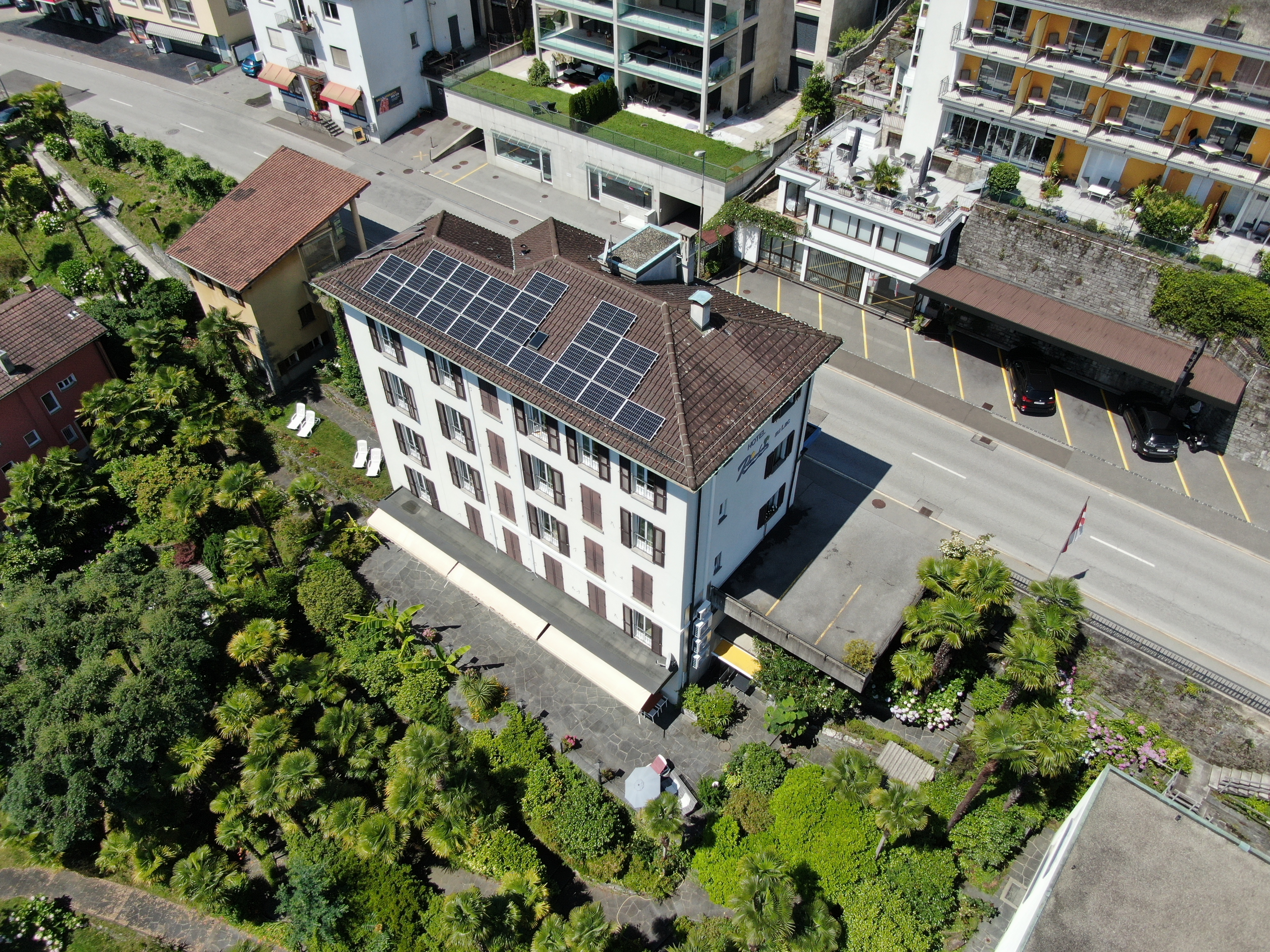 Gebäude von oben Gebäude von oben