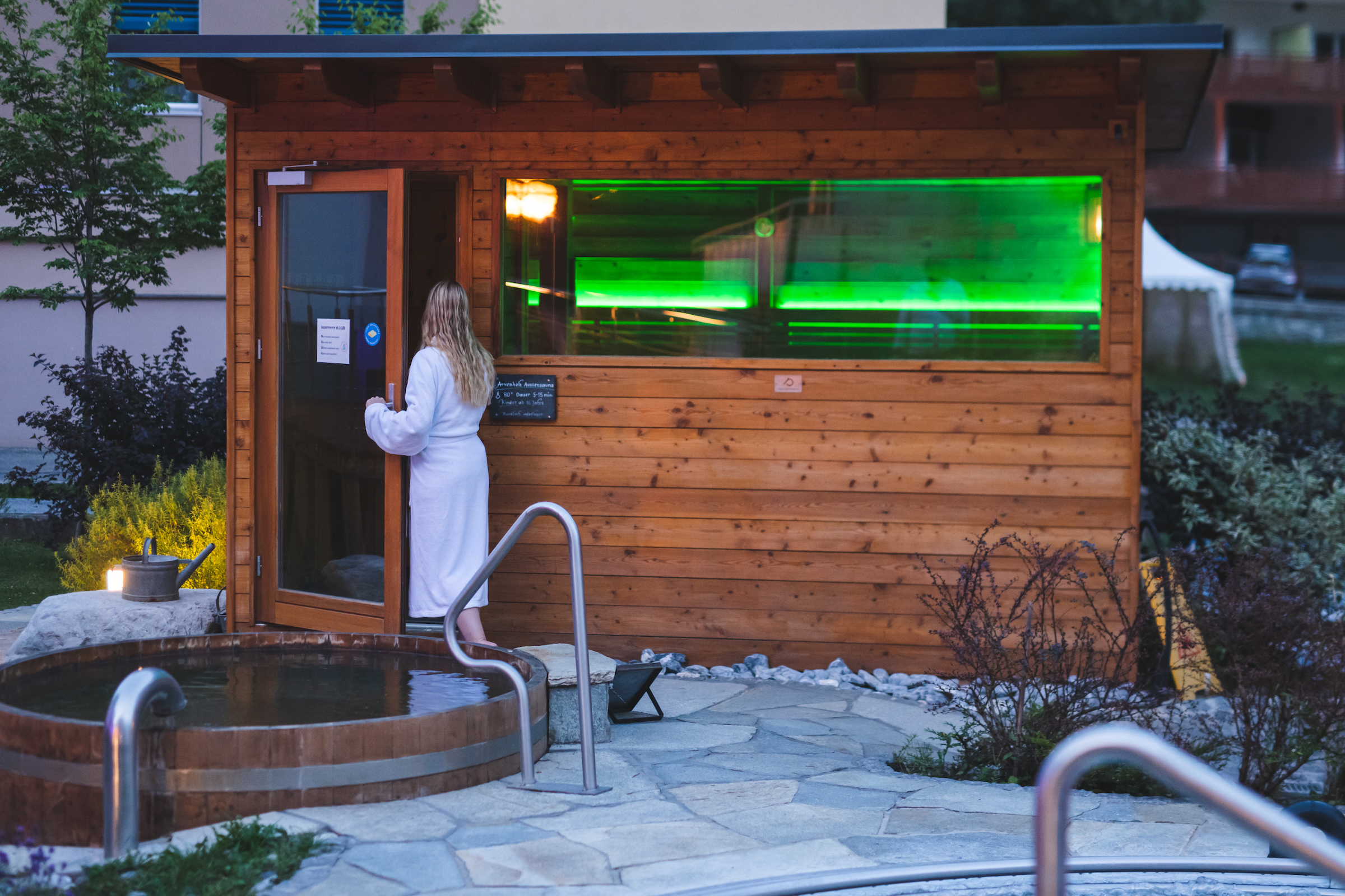 Aussensauna Aussensauna